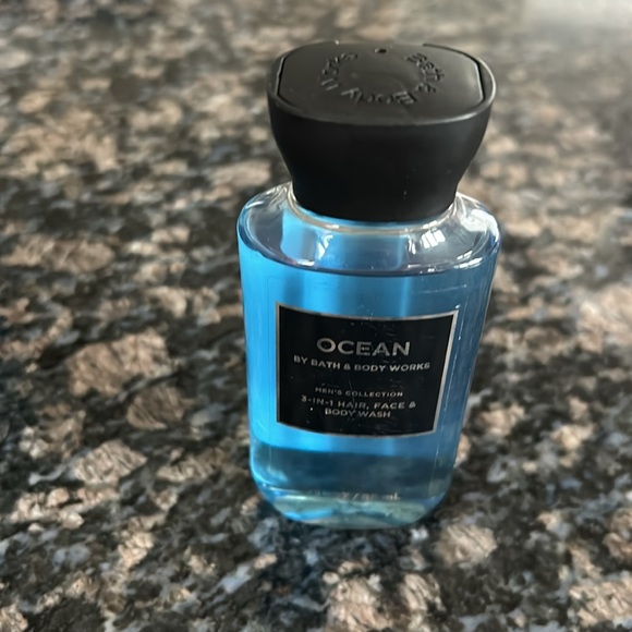 BATH & BODY WORKS3-IN-1 HAIR.FACE & BODY WASH MAHOGANY TEAKWOOD & OCEAN SET OF 4 - Picture 3 of 6